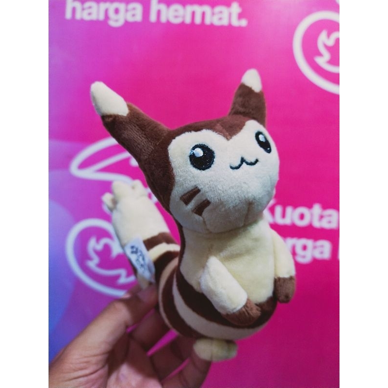 boneka pokemon furret