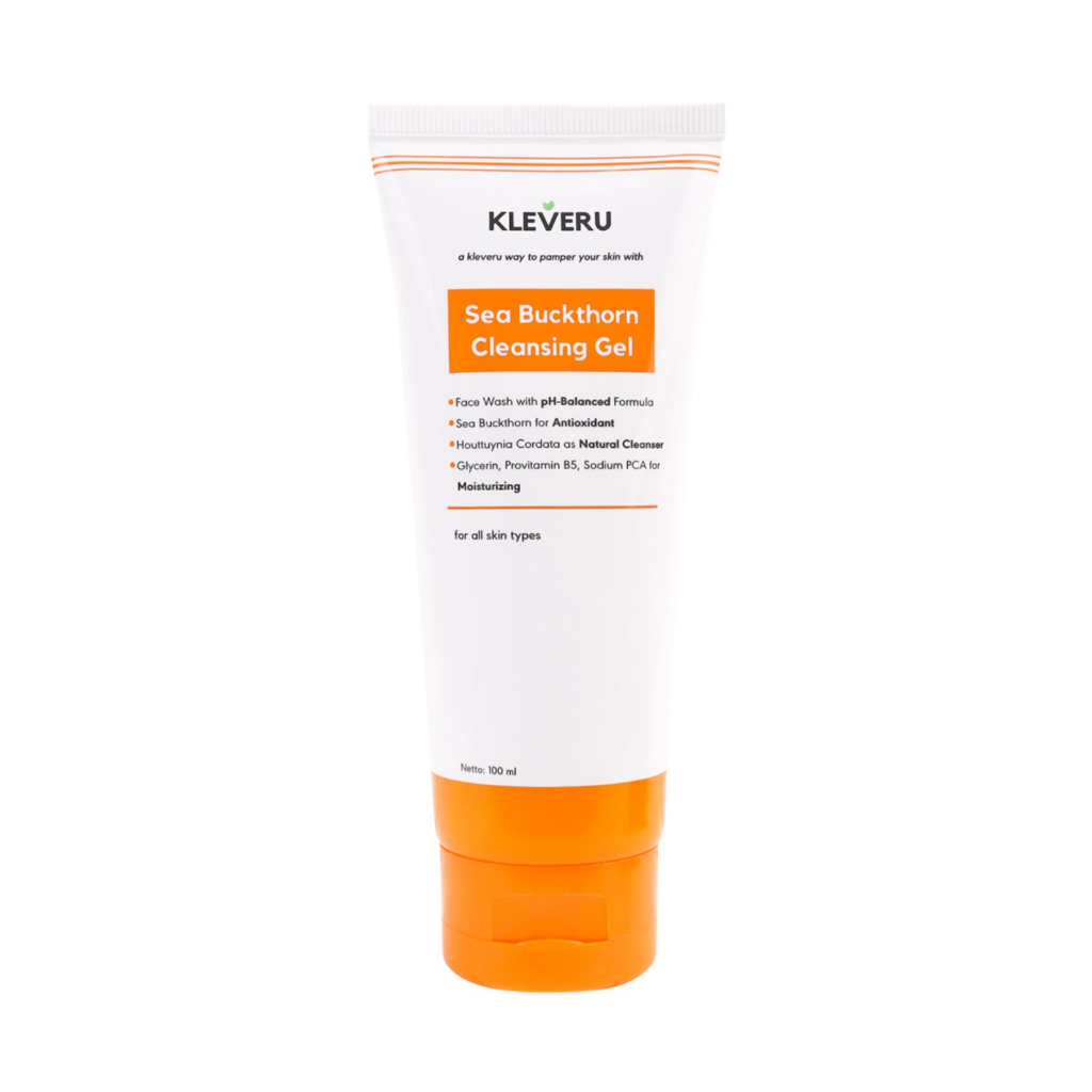 Kleveru Sea Buckthorn Cleansing Gel (Facial Wash) 100ml