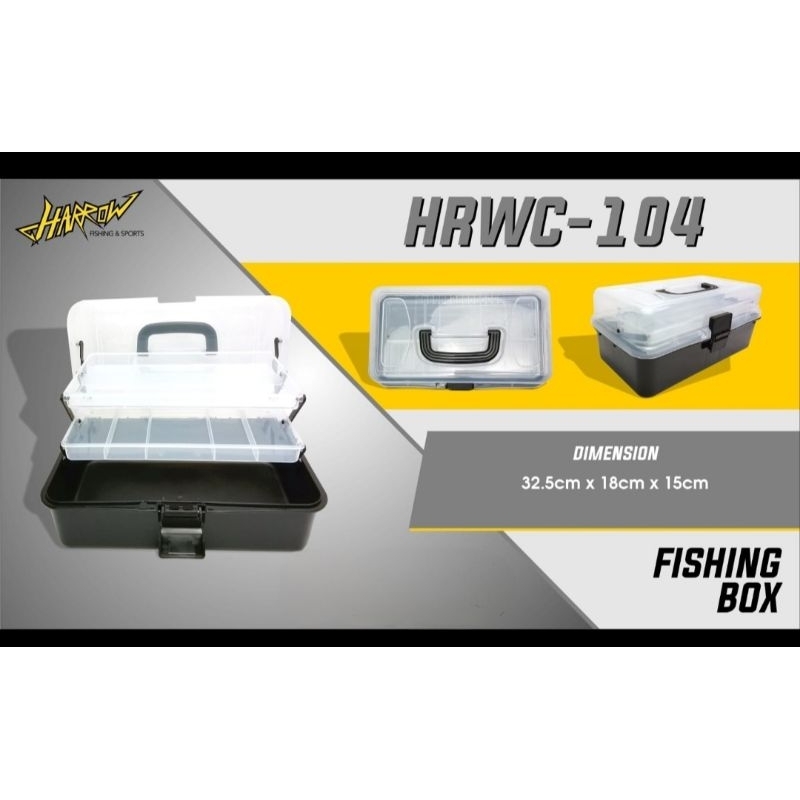 Kotak Pancing Lure Box HRWC - 104