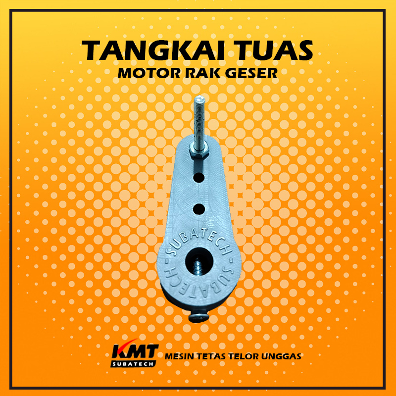Motor Dinamo dengan Tangkai Tuas untuk Mesin Tetas Rak Geser
