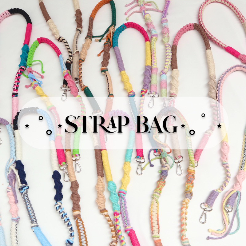 MACRAME STRAP BAG // Tali macrame // STRAP TAS MACRAME