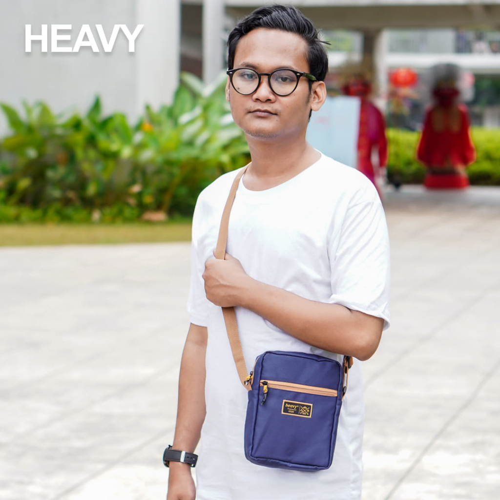 [HEAVY.BAG] SLINGBAG ORIGINAL HEAVY. TAS SELEMPANG . SLINGBAG HEAVY . TAS PRIA HEAVY . SLINGBAG MINI