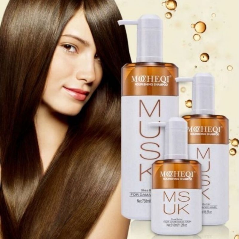 MOCHEQI Shampoo + Conditioner Nourishing for Damage Hair