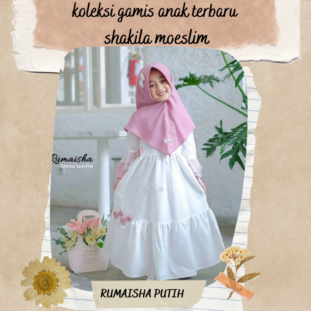 Gamis Anak Perempuan Gamis Anak Warna Putih Anak 1-10 Tahun Gamis Putih Manasik Haji Anak Gamis Anak Putih Terbaru Kekinian Gamis Anak Terbaru 2023 Modern