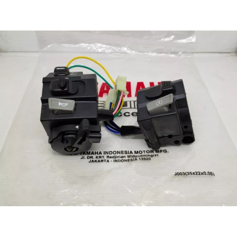 SAKLAR SET KIRI KANAN MOTOR YAMAHA VEGA R NEW SAKLAR KANAN STATER VEGA R NEW SAKLAR KIRI TOMBOL SEIN