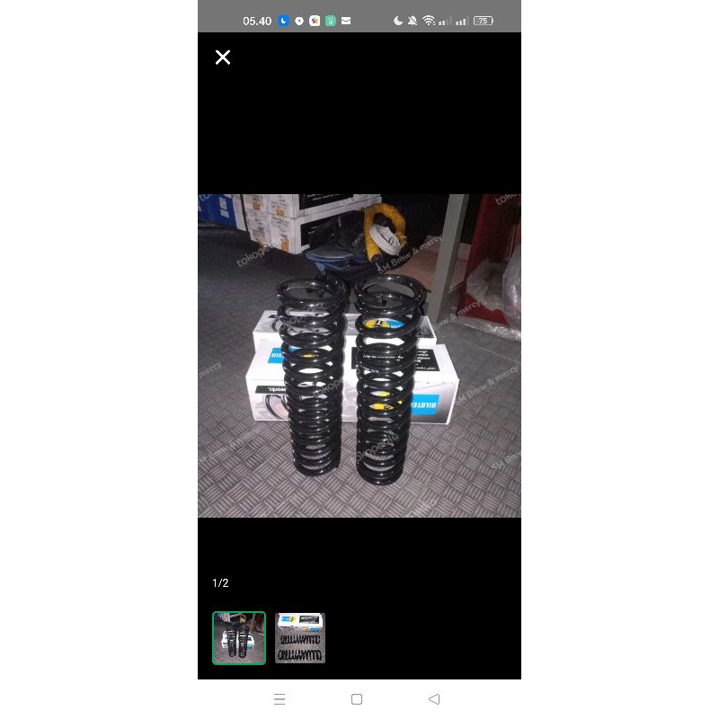 Per depan mercy tiger w123 / per mobil mercedez benz