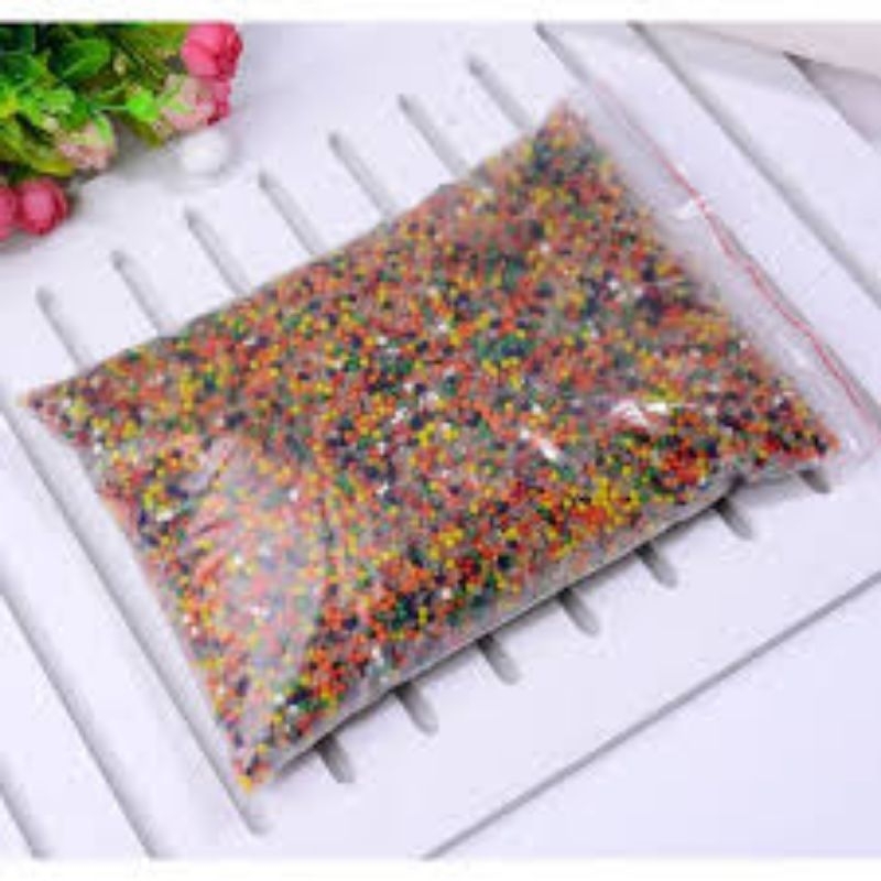 100gr Mainan rendaman waterbeads water beads montesori montessori