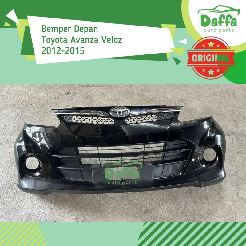 Bemper Bumper Guard Depan Mobil Toyota Avanza Veloz 2012 2013 2014 2015 Original