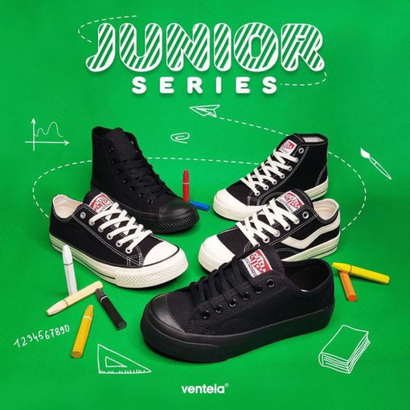 Sepatu Sekolah Anak SD Original Ventela shoes Junior