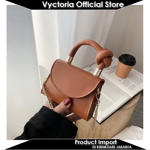 (COD) Vyctoria VOS1702 Tas Handbag Selempang Fashion Import Wanita BQ3072 JTF1702 3072 1702