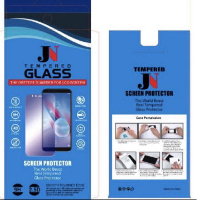 tempat anti gores packing tempred glass