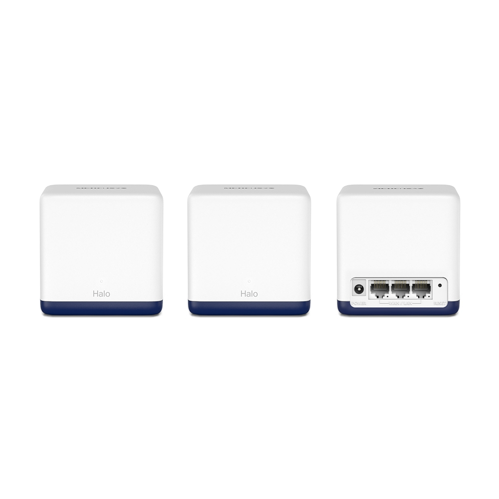 Mercusys Halo H50G AC1900 Dual Band Gigabit Whole Mesh Router 3-Pack