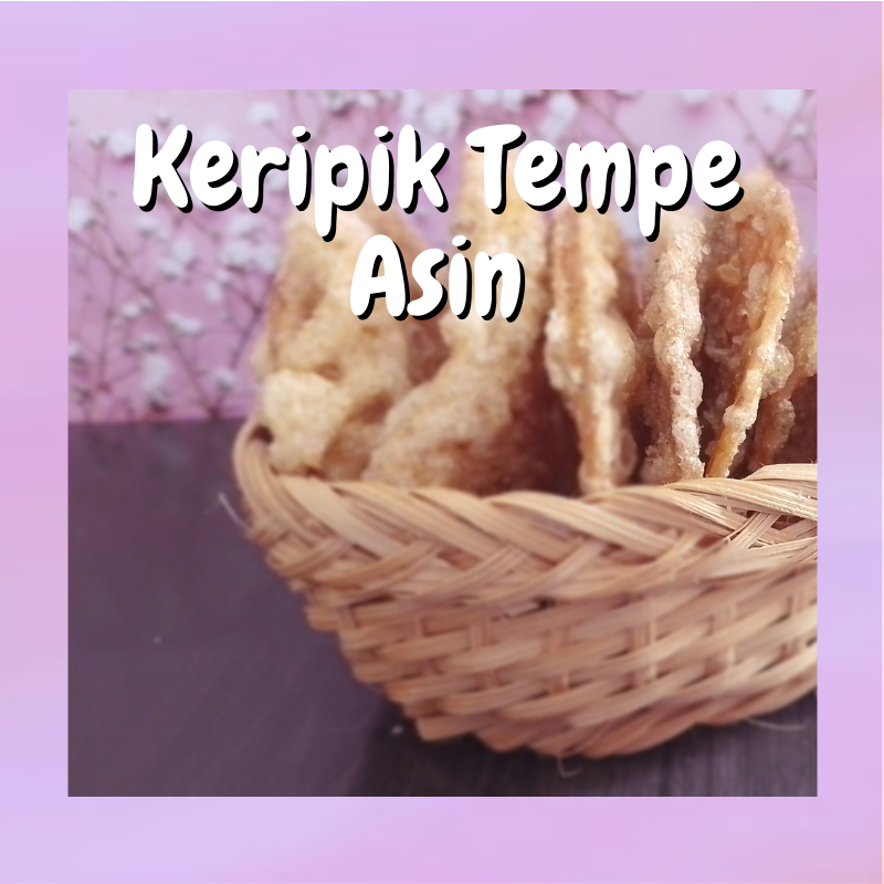 

Keripik Tempe asin 120 gram WB