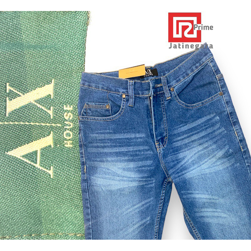 BPM2D-Celana Jeans Original AX House / Slimfit / Ramayana Jatinegara