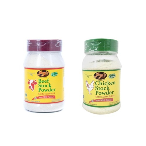 

Jay's Beef Stock Powder / Chicken Stock Powder / Kaldu Sapi Dan Ayam 150gr