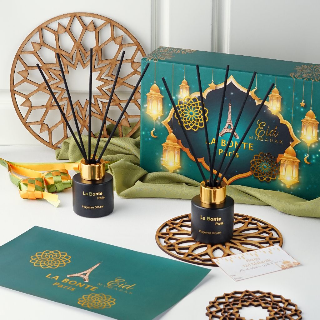 Luxury Giftbox Hadiah Hampers Lebaran Mewah 2 Reed Diffuser By LaBonteParis