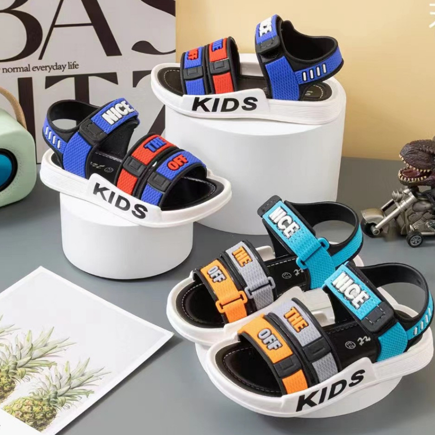 GLORYKIDZ SH20133 Sepatu Sendal Anak Laki Laki Sandal Gunung Anak 1 Tahun - 5 Tahun Elastis Lentur Import Premium Jelly Karet Fashion Baby Size 21-30