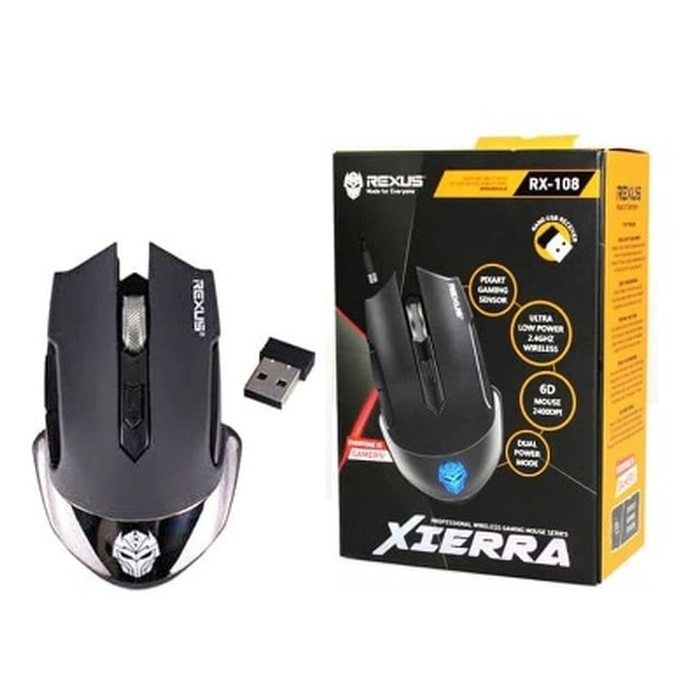 Mouse Wireless Gaming Rexus Xierra RX-108