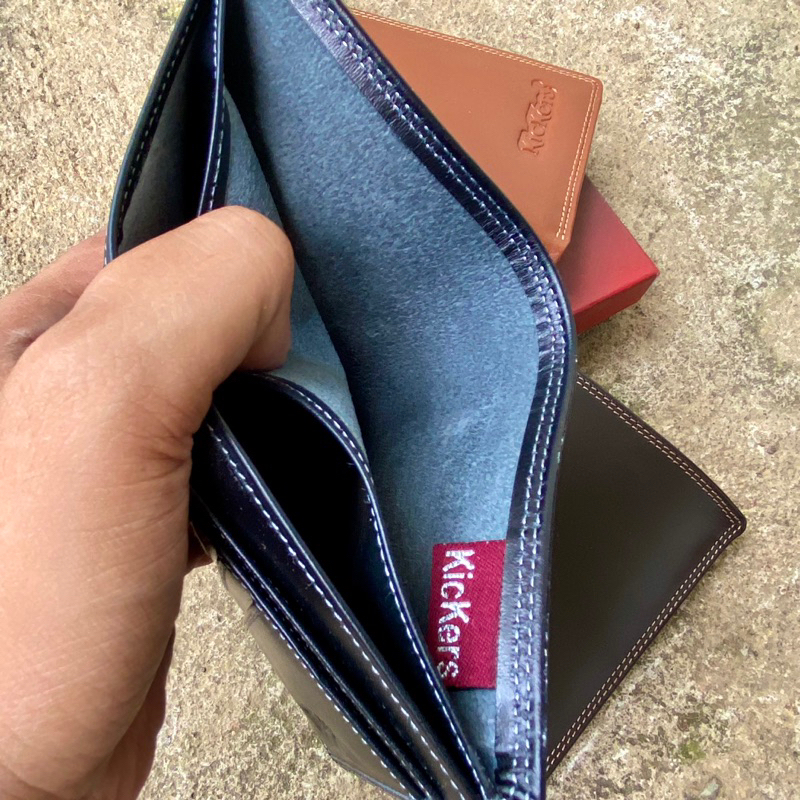 DOMPET KULIT SAPI MERK KICKERS 3/4 ORIGINAL KULIT SAPI ASLI