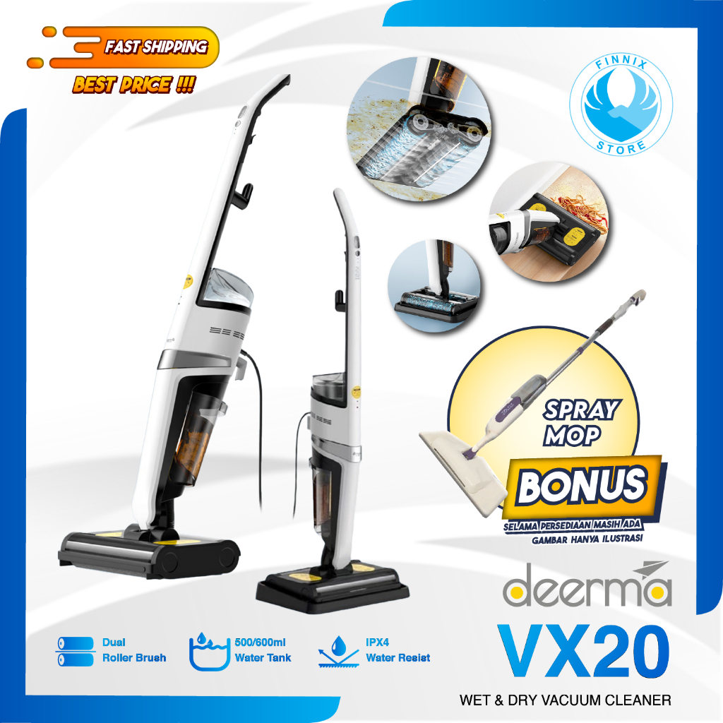 Deerma VX20 Wet and Dry Vacuum Cleaner - Penyedot Debu