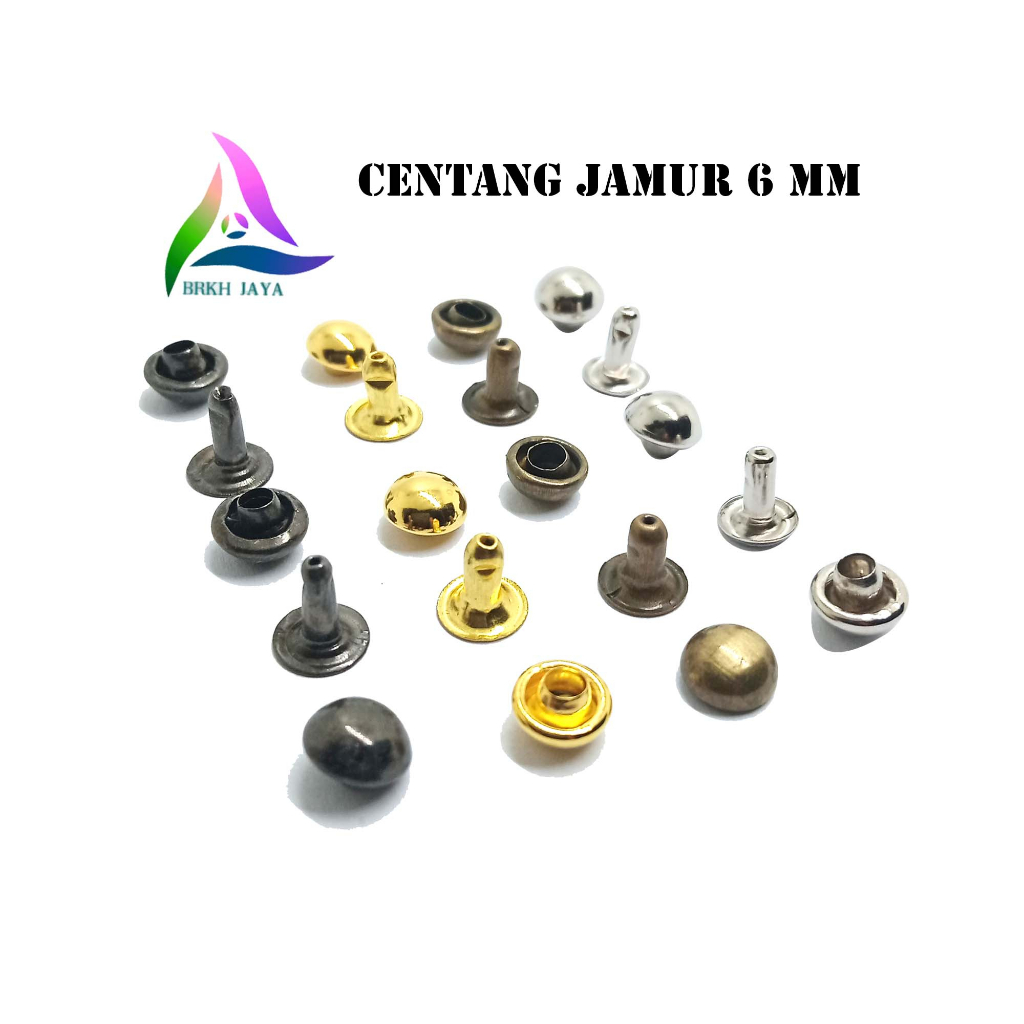 PAKU CENTANG JAMUR 6 MM / RIVET JAMUR