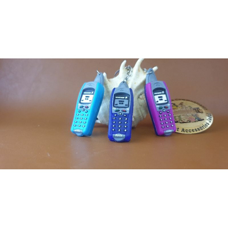 key chain gantungan kunci model hp jadul ericsson r310s hiuu sharkk
