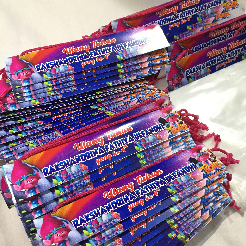 

LABEL PLASTIK 45X4CM