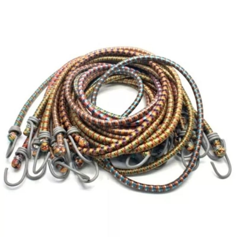 Tali Ikat Bagasi / Tali Karet Pengikat Barang / Tali Karet Pengikat Barang Panjang 100Cm