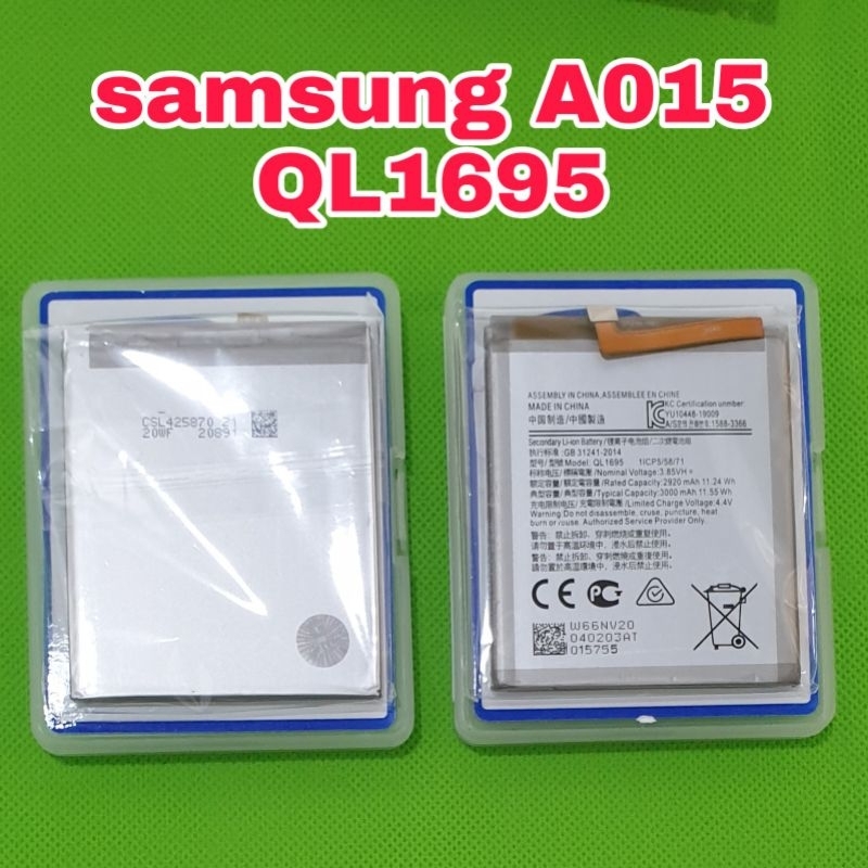 batu batre baterai samsung A01 a015f QL-1695 ori 100a