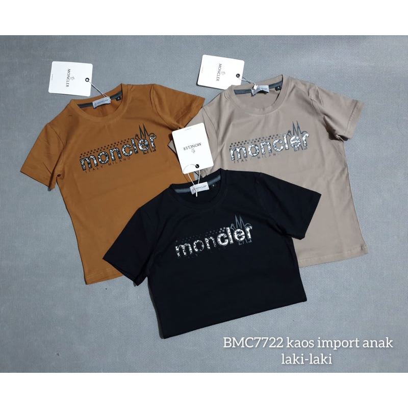 kaos moncler anak cowok