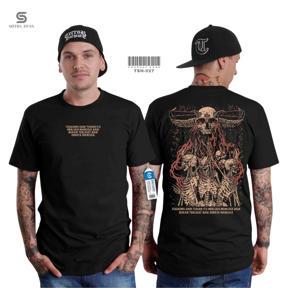 Baju Kaos Kata Kata Keren Nyindir Satanic