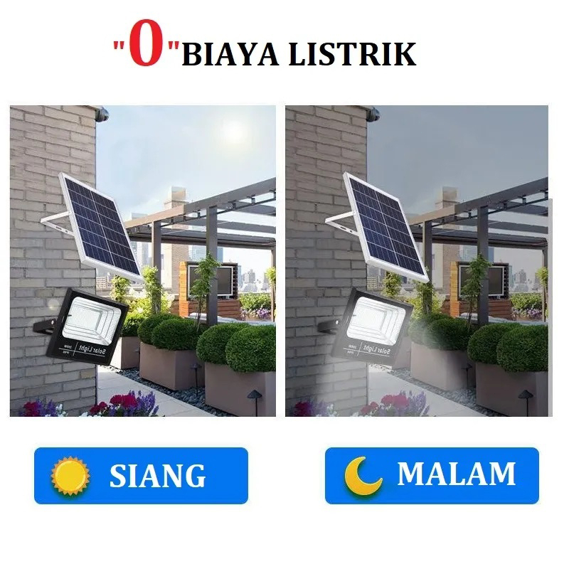 Pengiriman 24 jam solar lamp outdoor lighting lampu led murah lampu tenaga surya otomatis outdoor100W 200w 400w solar light outdoor waterproof original lampu hias lampu sorot lampu solar cell outdoor lampu tidur kamar