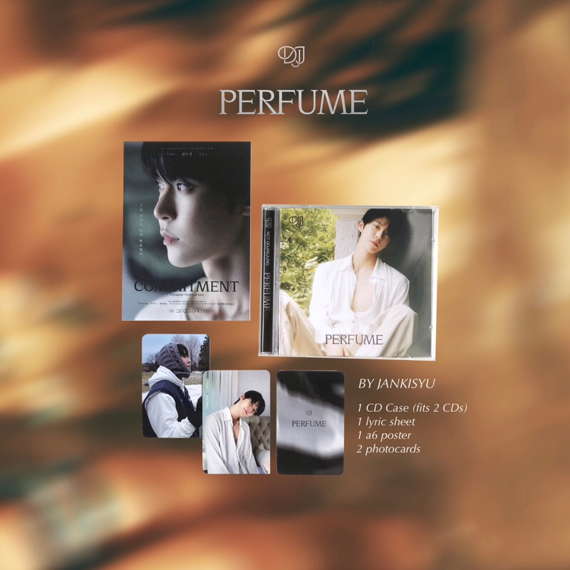 Dojaejung Perfume CD Case, Keychain Fanmade