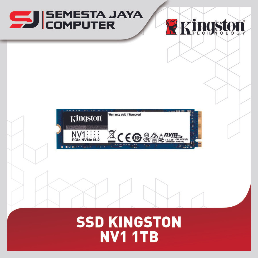 SSD m.2 NVMe 1TB Kingston NV1 1TB M2280 Gen 3x4