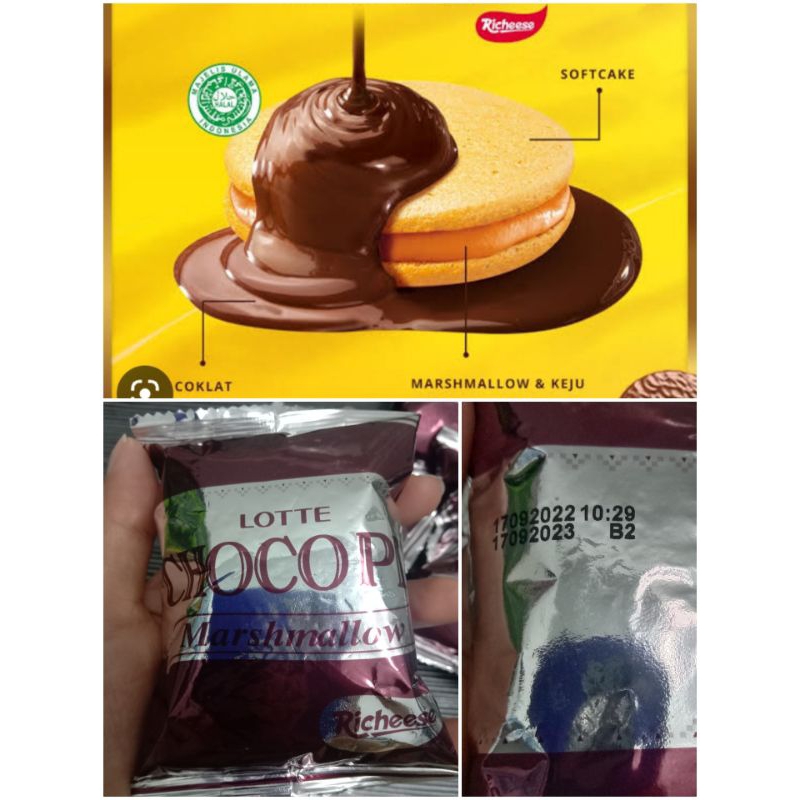 

Lotte Choco Pie Marshmallow Cheese 26g/pcs