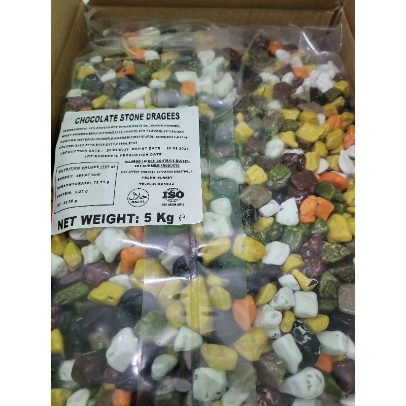

coklat kerikil import kemasan 1kg 500gr