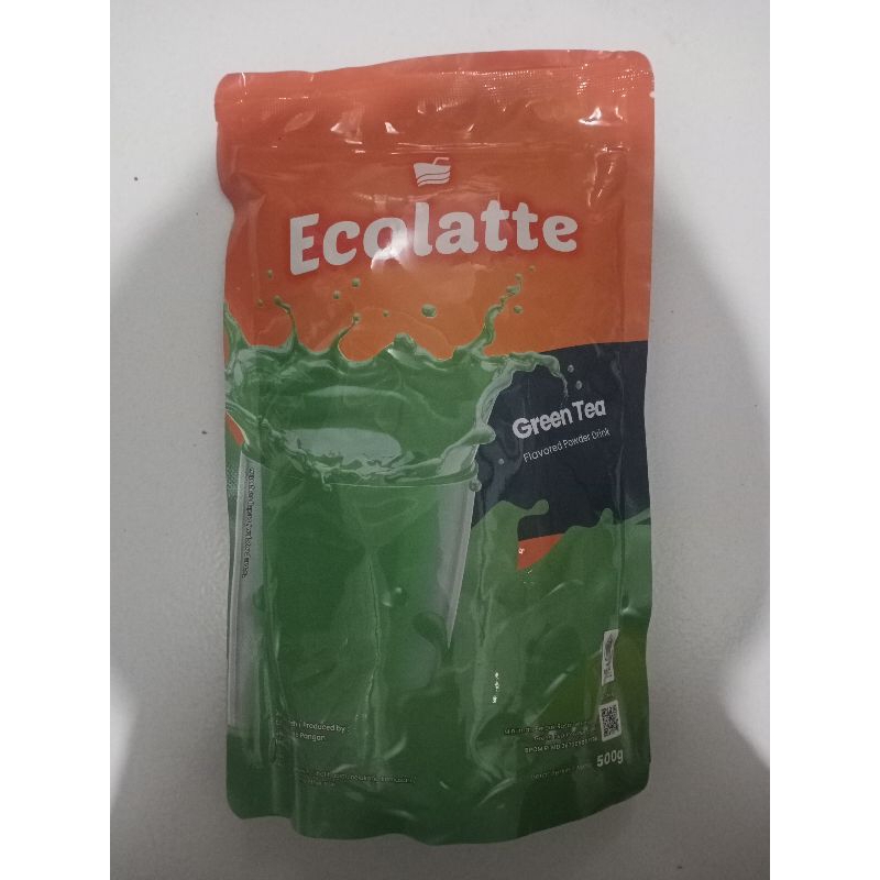 

BUBUK MINUMAN ANEKA RASA ECOLATTE RASA GREEN TEA (Ex Cho' Latte) 500gram