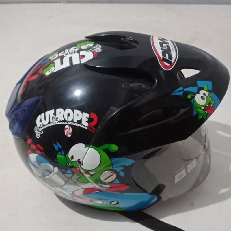 Helm DEW Motif half face helm half face