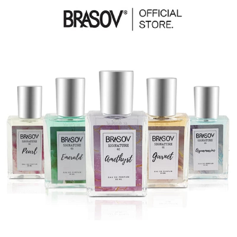 [Buy 1 Get 1 BIOAQUA Mask Sheet] BRASOV Signature Parfum Unisex Varian 35 Ml