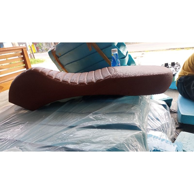 Jok Scoopy caferacer doubleseat ala Vespa jok caferacer Scoopy fi