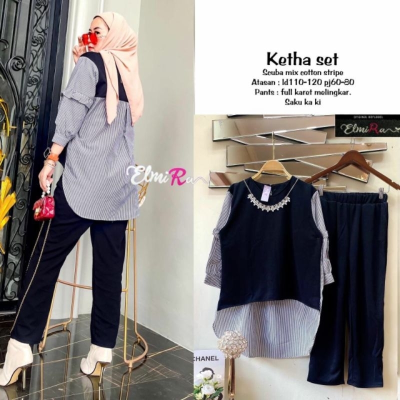 setelan wanita ketha by Elmira