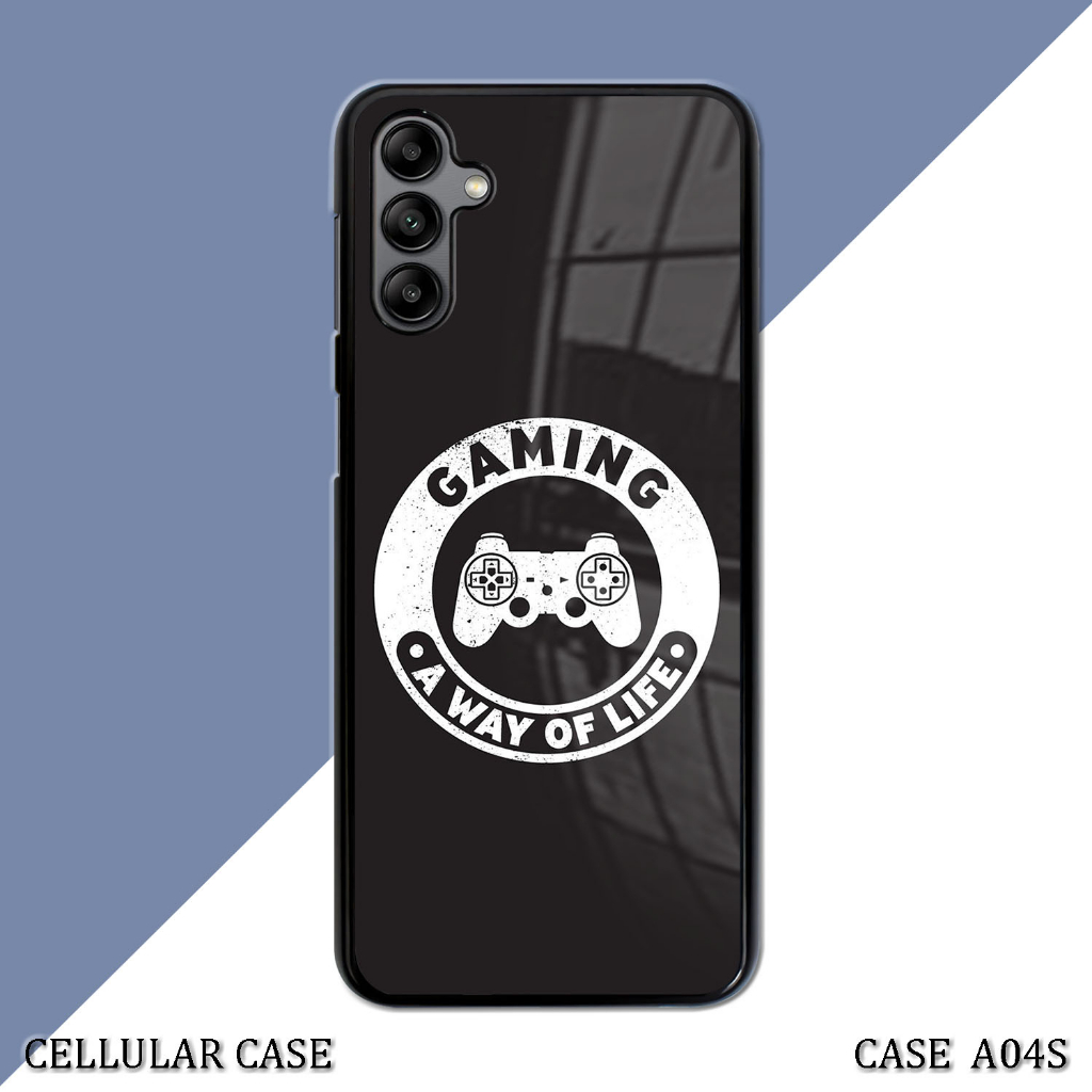 Case Glossy HD Samsung A04S ( A13 5G ) [SS14] Game Over Casing Kilau Hardcase Hp Samsung A04S [A13 5