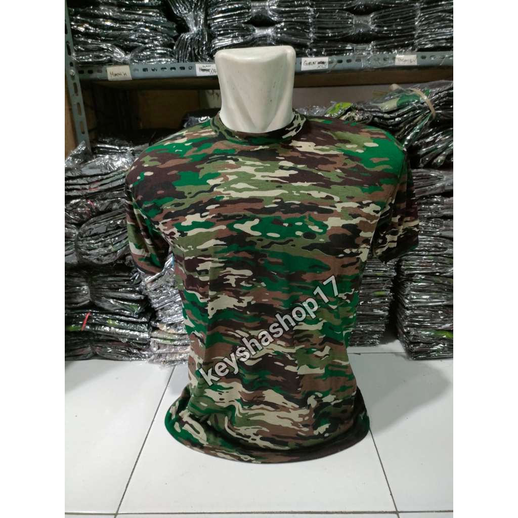 Kaos jersey dryfit loreng kasad tni ad