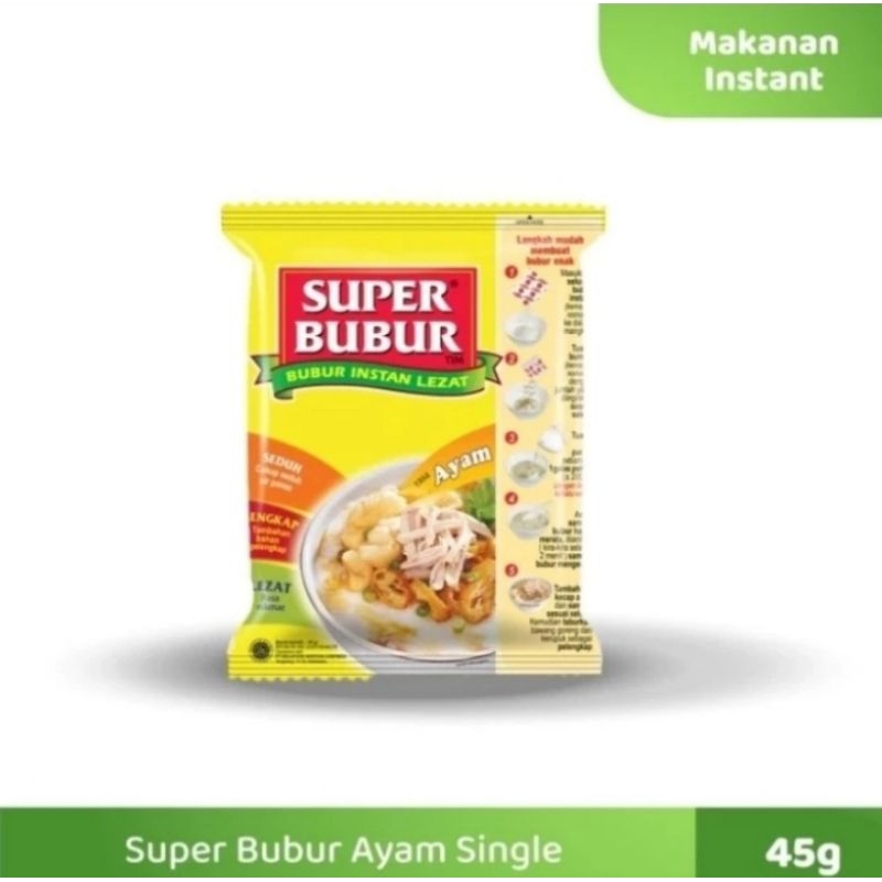 

Super Bubur Saset