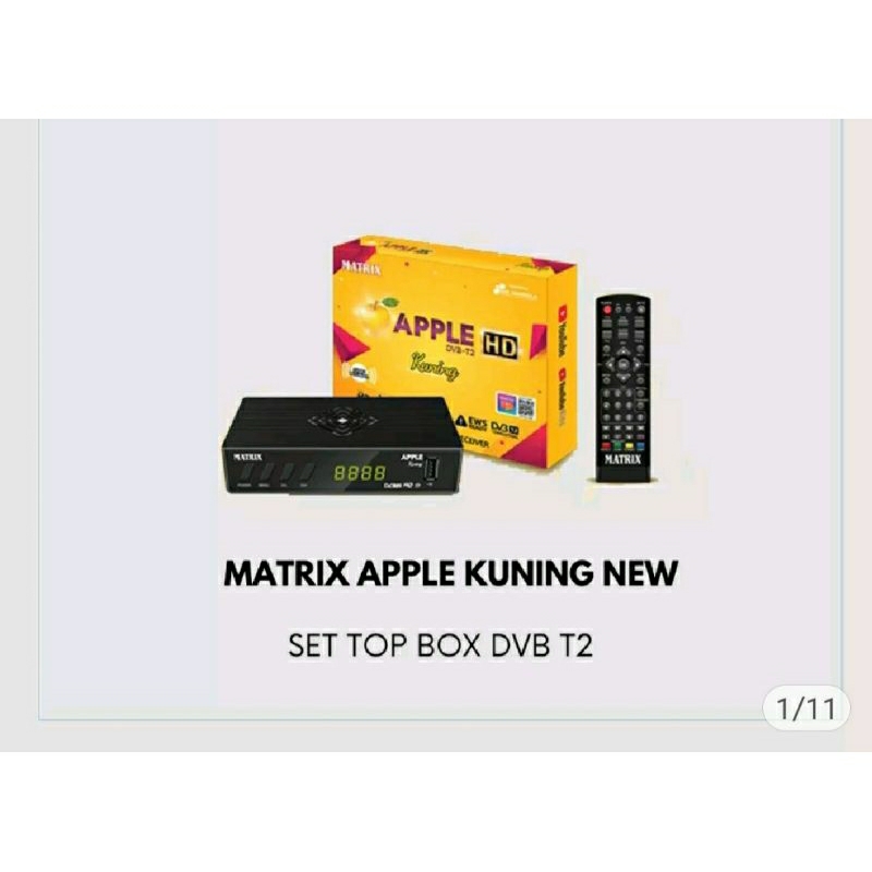 Set Top Box Matrix Kuning