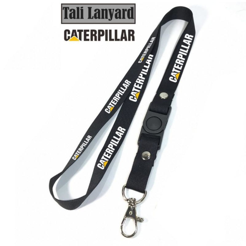 

lanyard CATERPILLAR tali lanyard DISTRO gantungan kunci name tag id card kartu nama / tali lanyard gantungan leher fullprint