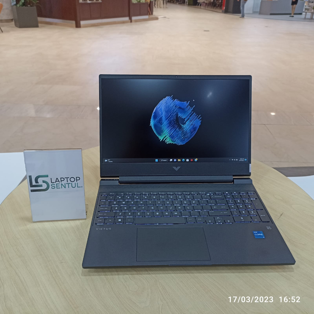 LAPTOP GAMING HP VICTUS 15 FA0011TX INTEL I5 12500H 32GB 1TB SSD RTX3050 144Hz WINDOWS 11 HOME ORIGINAL