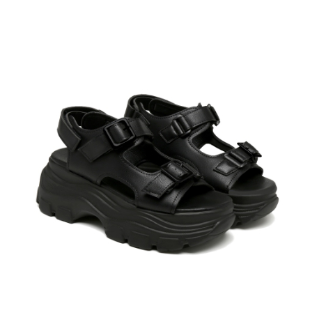 Doyoung Sandal Tali Wanita All Black 397