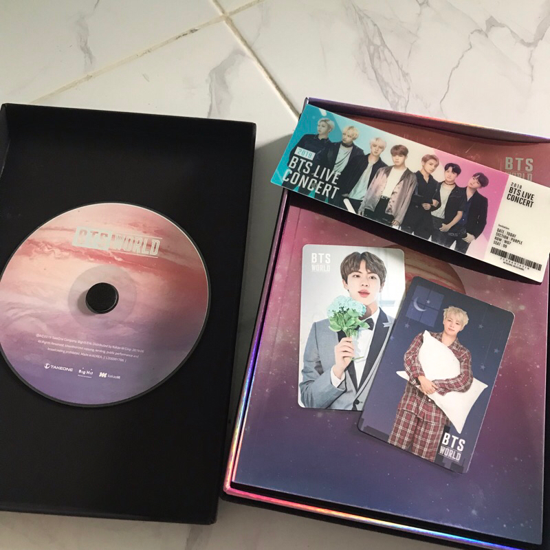 BTS WORLD ALBUM FULLSET PRELOVED