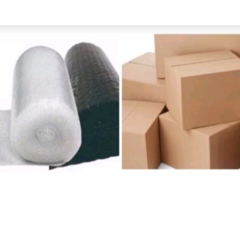 

Packing tambahan kardus+Buble wrap supaya paket aman.